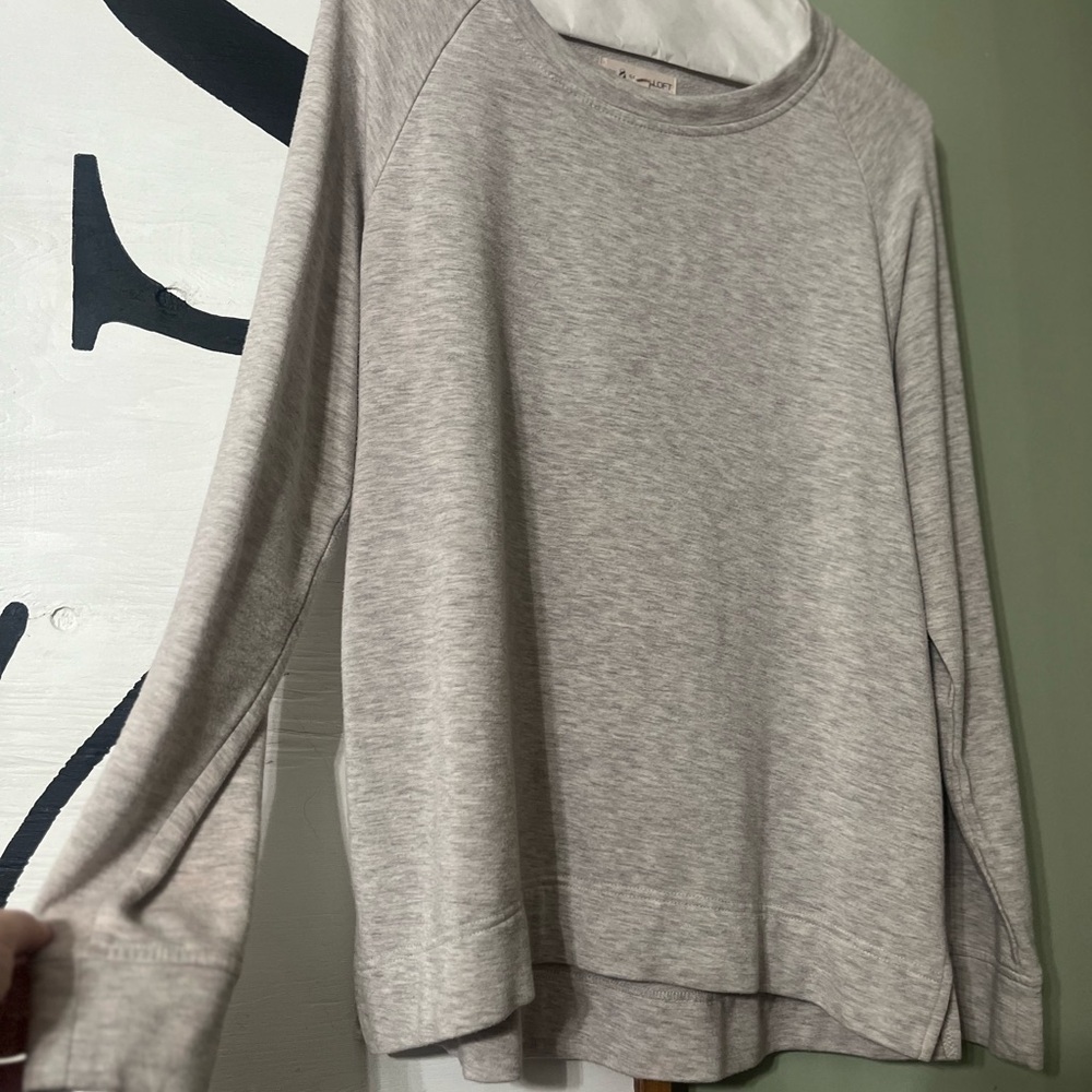 Lou & Grey Gray for LOFT Crewneck - Picture 2 of 12